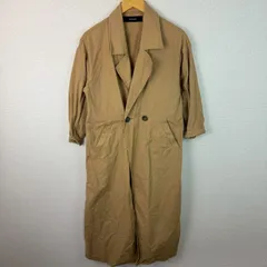 JOURNAL STANDARD ジャーナルスタンダード ロングコート 無地 ベージュ メンズ 古着 シンプル シティーボーイ