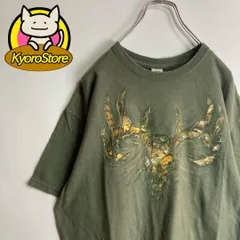 【c051】 Tシャツ レトロ感 プリントデザイン ヴィンテージ 古着