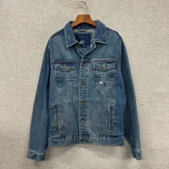 ザラ ZARA カジュアル デニムジャケット L M12172