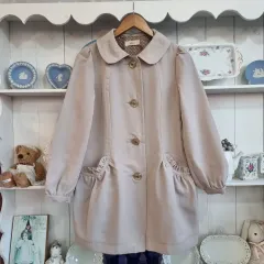 axes femme 둥근 カラーコート