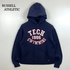 RUSSELL ATHLETIC 80s90s USA vintage sweat hoodie L ラッセルアスレチック プリントタグ スウェット パーカー アメリカ製 ヴィンテージ 定番 アメカジ
