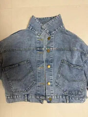 クロップド デニム ジャケット