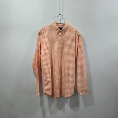 ポロラルフローレン BOYS ボタンダウン チェック シャツ XL/18/20