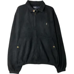 古着 ラルフローレン Ralph Lauren POLO by Ralph Lauren スイングトップタイプ フリースジャケット メンズL相当/eaa614148