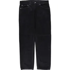 古着 リーバイス Levi's 505 ブラックデニム テーパードデニムパンツ メンズw34相当/eaa615655