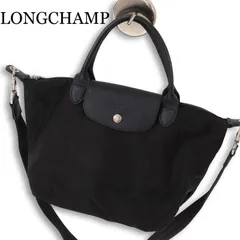 LONGCHAMP ロンシャン 1512578001 ル プリアージュ ネオ★ 2way ショルダー トートバッグ Sz.F　レディース 黒