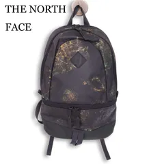 THE NORTH FACE ザ ノースフェイス NM81504 夜景柄★ リュック バックパック デイパック Sz.F ユニセックス 黒