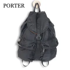 PORTER ポーター TANKER タンカー★ バックパック リュックサック デイパック Sz.F メンズ 黒 日本製