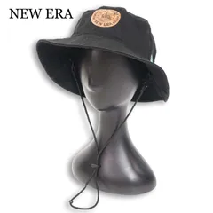 NEW ERA ニューエラ 通年★ バケットハット アウトドア ハット アドベンチャー ハット 帽子 Sz.LARGE/XLARGE メンズ 黒