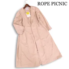 【新品 未使用】 ROPE PICNIC ロペピクニック 通年 花粉ガード♪ スプリング ガウン コート Sz.38　レディースのサムネイル