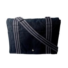 HERMES フールトゥバサスMM メッセンジャー バッグ ブラック/グレー