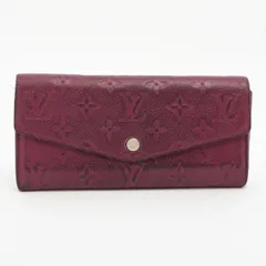 LOUIS VUITTON ルイ・ヴィトン モノグラム・アンプラント ポルトフォイユ･キュリユーズ ロングウォレット 長財布 M60341 オロール ボルドー スペイン製