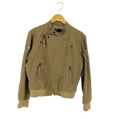 ディーゼル DIESEL 00S HUMMINGBIRD チェックコットンライダースジャケット メンズ  S