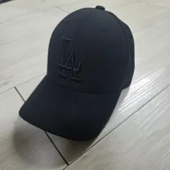 LAドジャース ブラック ボールキャップ 帽子