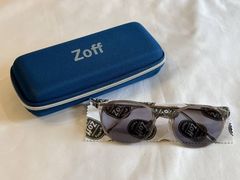 Zoff✨サングラス メガネケース メガネ拭き 3点セット デミ柄 UV 度