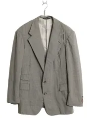 【お得なクーポン配布中!】 90s USA製 ポロ ラルフローレン テーラード ジャケット メンズ M 程/ 古着 オールド ウール ブレザー 千鳥格子 チェック トラッド きれいめ