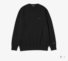 新品 UNIQLO×カウズ カシミア100 ニット ブラック XXL 2XL