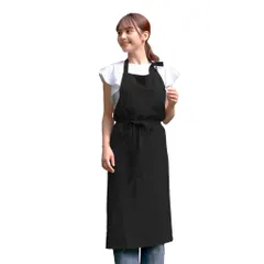 新品 [ARASAWA] ロングエプロン レディース エプロン 軽い 軽量 速乾 おしゃれ かわいい 可愛い シンプル 女性 お尻が隠れる メンズ ポケットつき スタイリッシュ