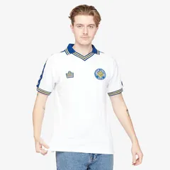 【送料無料・匿名配送】Score Draw アドミラル リーズ・ユナイテッド 1978 復刻 ポロ シャツ 白 ホワイト レプリカユニフォーム レプリカシャツ Tシャツ 新品 正規品 並行輸入 日本未発売