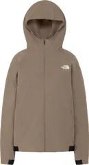 ザ・ノース・フェイス THE NORTH FACE アウトドア フレキシブルフーディ レディース トップス アウター パーカー ジャケット 上着 ウェア ストレッチ シンプル ファスナー付きポケット フード 裾 袖 ゴム  NPW2258 MR マッシュルーム