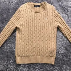 レディース M # ポロ(POLO)ラルフローレン ケーブルニット