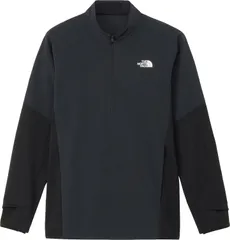 ザ・ノース・フェイス THE NORTH FACE アウトドア ハイブリッドサーマルライトハーフジップ メンズ フリース トップス ランニング ジョギング トレーニング 運動 軽量 保温 耐風 秋冬 UV 紫外線カット  NL72576 K ブラック