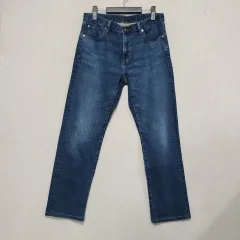 ユニクロ ウォッシュ デニム パンツ 男性 31インチ ㅡ0822