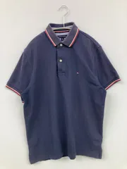 TOMMY HILFIGER トミーヒルフィガー ポロシャツ S ブラック