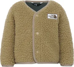 ザ・ノース・フェイス THE NORTH FACE アウトドア ベビーカドルフリースカーディガン 赤ちゃん 子供服 アウター 上着 保温 秋冬 防寒 外遊び おでかけ 着脱簡単 ドットボタン ロゴワッペン  NAB72401 CK クラシックカーキ