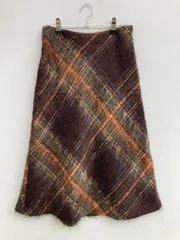 STRAWBERRY FIELDS ストロベリーフィールズ スカート ブラウン