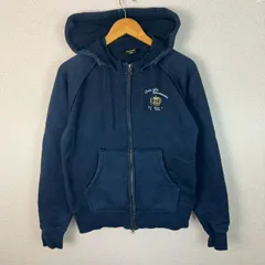 Columbia コロンビア フルジップ スウェット パーカー ロゴ刺繍 ネイビー Lサイズ メンズ 古着 スポーツMIX アウトドア　アメカジ