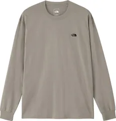 ザ・ノース・フェイス THE NORTH FACE アウトドア ロングスリーブフラッシュドライヌプシコットンティー メンズ 長袖 Tシャツ ロンT トップス コットン 綿100 吸汗速乾 シンプル 普段着  NT32535 ST ストーンスラブ