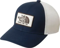 ザ・ノース・フェイス THE NORTH FACE アウトドア トラッカーメッシュキャップ キッズ KIDS TRUCKER MESH CAP ボーイズ ガールズ 熱中症対策 ワッペン 帽子 サイズ調整可 速乾 通気性  NNJ0240 UN アーバンネイビー