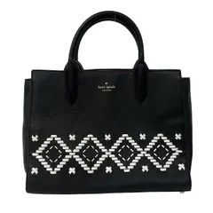 Kate spade(ケイトスペード) ハンドバッグ 黒×白 レザー
