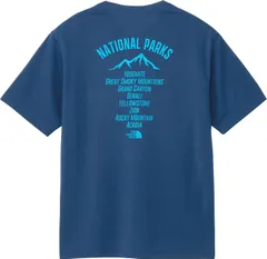 ザ・ノース・フェイス THE NORTH FACE アウトドア ショートスリーブTNFバグフリーティー S/S BUG FREE T メンズ 半袖シャツ 静電防止 吸汗速乾 通気性 虫よけ加工 キャンプ UVケア ウェア  NT1244 OB マウンテンブルー