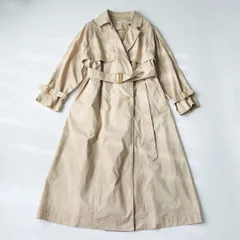 ジャーナルスタンダード レリューム JOURNAL STANDARD relume ポリコットンライトトレンチコート 38 ベージュ