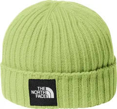 ザ・ノース・フェイス THE NORTH FACE アウトドア キッズ カプッチョリッド 帽子 ニット帽 ビーニー キャップ 子ども服 シンプル 保温 抗菌防臭 普段使い フィット感 ロゴ おでかけ キャンプ  NNJ42320 LR ライムシトラス