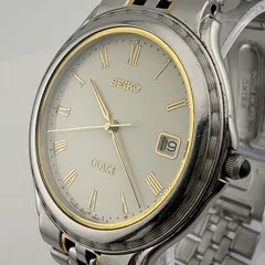 SEIKO 5E32-6B00 セイコー DOLCE ドルチェ クォーツ　メンズ　ボーイズ　レディース　腕時計 稼働品 電池交換済　ベルト短【X337】