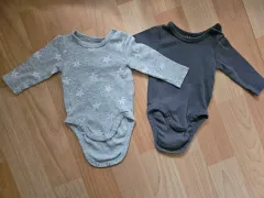 H&M 新生児 ボディスーツ 2枚セット