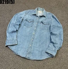 リーバイス ウェスタン デニム シャツ 長袖 M 0219