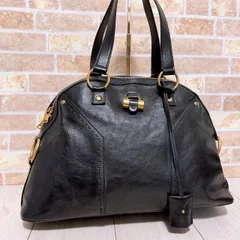(美品)Yves Saint Laurent(イヴ・サンローラン)ハンドバッグ ミューズバッグ