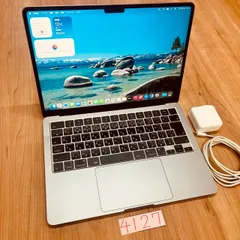 【動作確認済み】 MacBook air 13インチ 2022 アップル Apple M2 16GB 512GB 動画編集可能 カメラ内蔵 ノートPC ノートパソコン SSD搭載 macOSインストール済み 【4127】