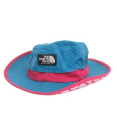 ザノースフェイス THE NORTH FACE ホライズンハット サファリ ナイロン NN80006 青 ブルー ピンク M 帽子