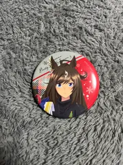 ウマ娘　マルイ　缶バッジ　ドゥラメンテ