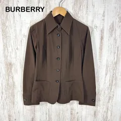 BURBERRY LONDON バーバリーロンドン 薄手 シャツジャケット ブラウンのサムネイル