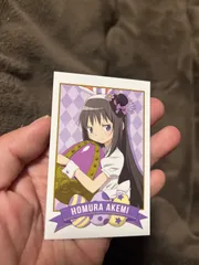 送料込　魔法少女まどか☆マギカ』　暁美ほむら　フォト風カード