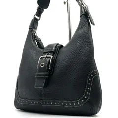 COACH コーチ ショルダーバッグ ワンショルダー ソーホー ホーボー Y2K ブラック レザー