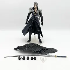 【中古】現状渡/訳有 PLAY ARTS改 プレイアーツ セフィロス スクウェア･エニックス ファイナルファンタジーVII アドベントチルドレン FF7[17]