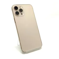 【全額返金保証】【最速発送】 iPhone 12 Pro Max 256GB ゴールド SIMフリー 白ロム 動作確認済 80%