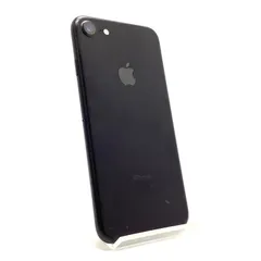 【全額返金保証】【最速発送】 iPhone 7 128GB ジェットブラック 白ロム 動作確認済 73%